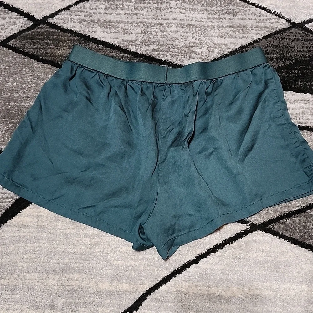 VS PINK 2024 RHINESTONES SHINE WAISTBAND SILKY BOXY LOUNGE SLEEP SHORTS